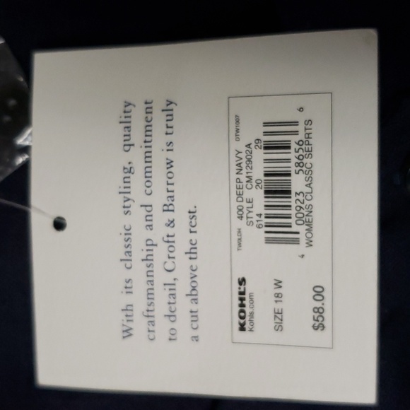 Croft & Barrow 18W Dress - Picture 3 of 6